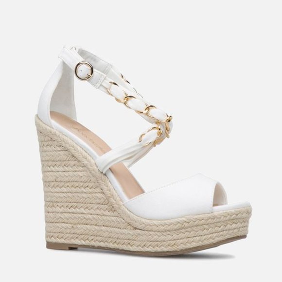 Bandy Embellished Espadrille Wedge - Picture 2 of 4